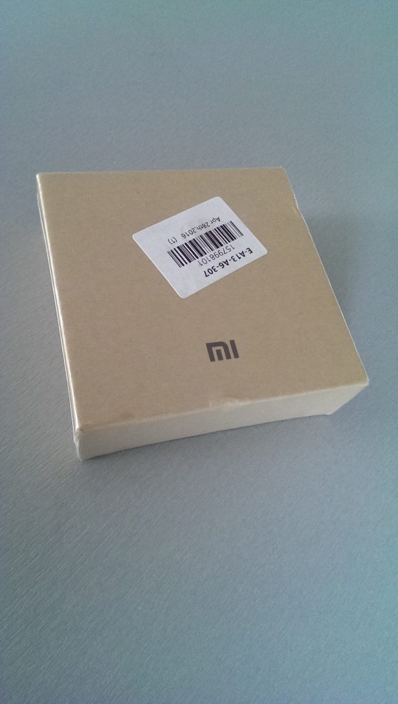 le packaging du Xiaomi Mi Band 1S