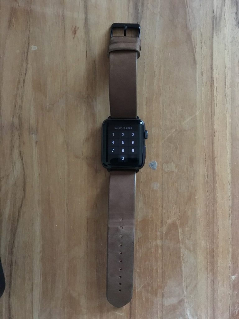le bracelet pour Apple Watch Monowear 
