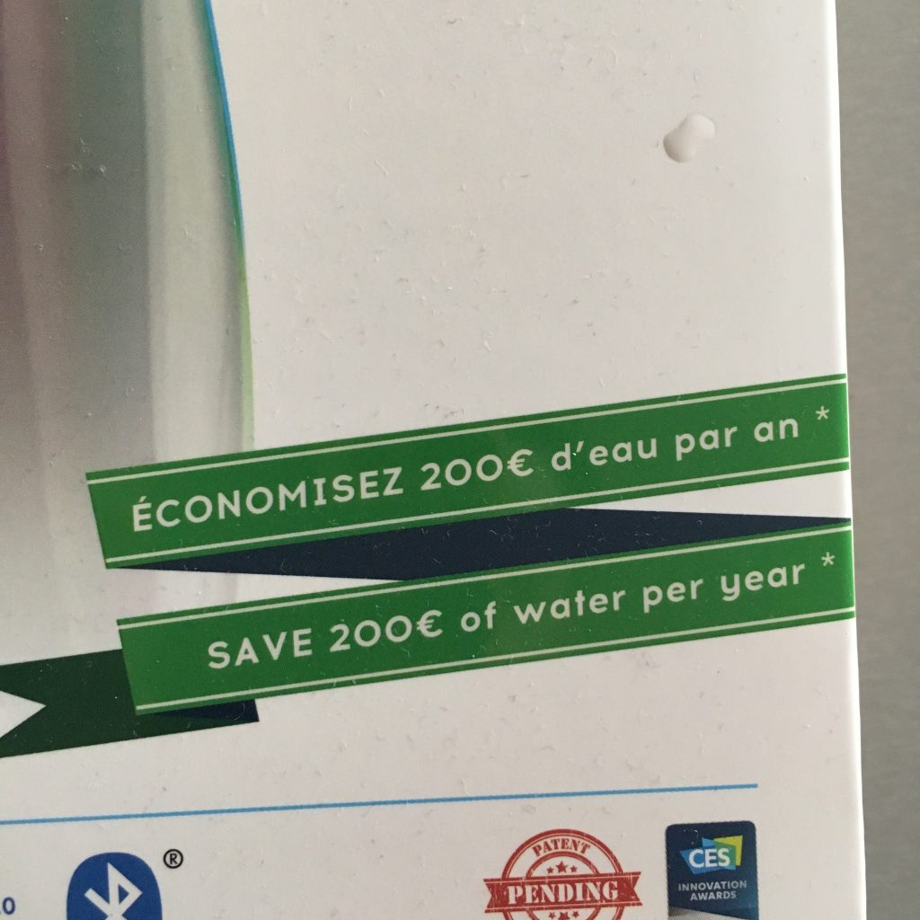 200 euros d'économies avec l'Hydrao Smart Shower